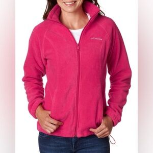 Columbia Benton Springs Zip-Front Fleece Jacket Size Medium